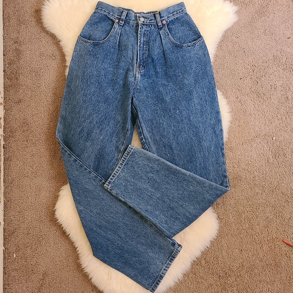 Vintage 80's/90's Gasoline High Waisted Tapered Jeans - NWT